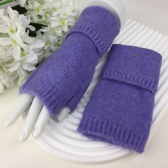 Purple Wristwarmers