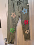 Green magic trousers