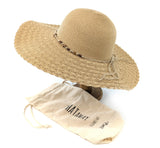 beige large sun hat