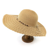 beige sun hat