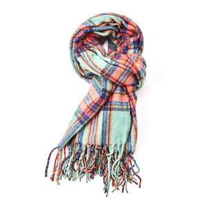 Miss Sparrow Tartan Scarf 