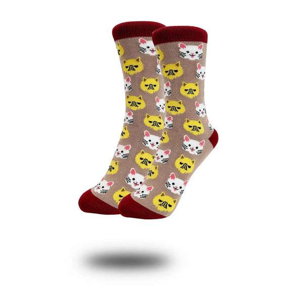 Cat Bamboo Socks