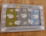 Fluffy bamboo sheep socks 