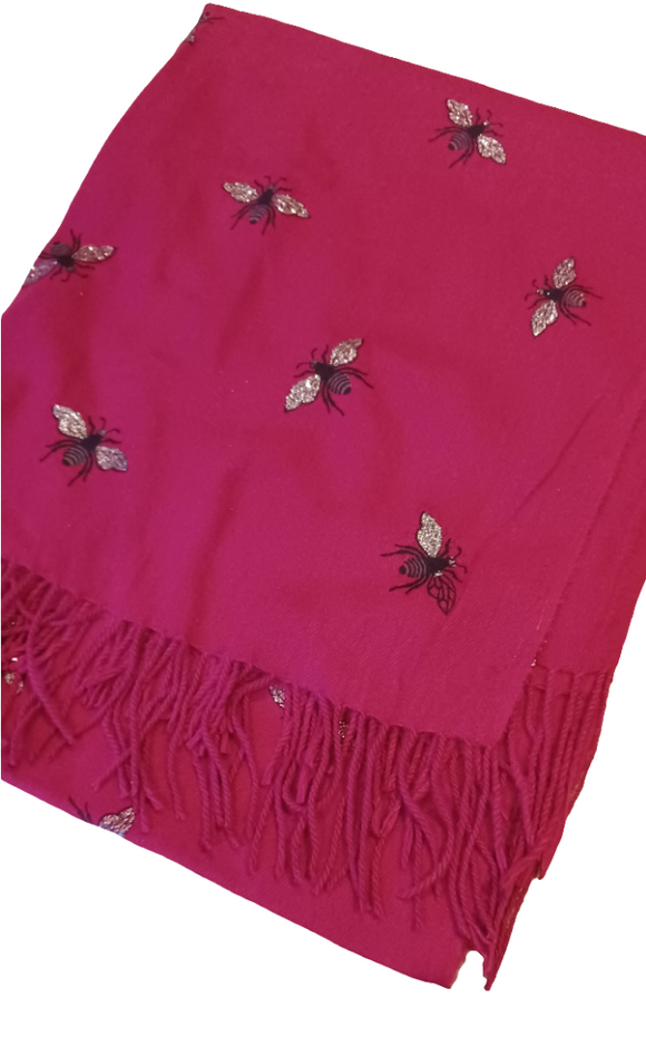 Red Bee Scarf 