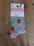 Women Cute Highland Cow House Of Tweed Socks