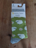 Ladies House of Tweed Fluffy Sheep Socks