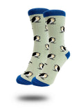 Mint bamboo robin socks