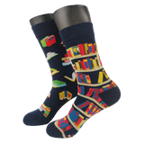 Books Cotton Socks