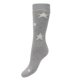Joya Grey Star Socks 