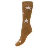 Mustard Joya Star Socks