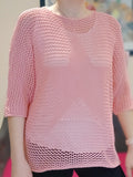 The Star Crochet Knitted Top