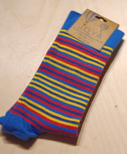 Men's Multi Stripe Bamboo Socks
