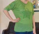 Sequin Star Plus Top