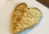 Rustic Chunky Wooden Heart