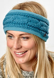 Pure Wool Fleece Lined Cable Headband