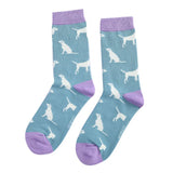 Miss Sparrow Ladies Labradors Bamboo Socks