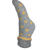 Luxurious Spotty Cuff Socks