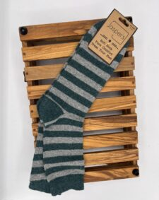 Men's Rib Soft Striped Spring Sock